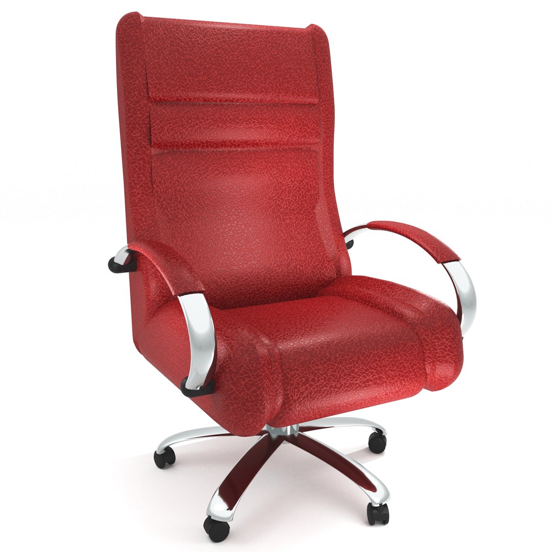 Boss Office Chair V2 3D Model TurboSquid 2132056