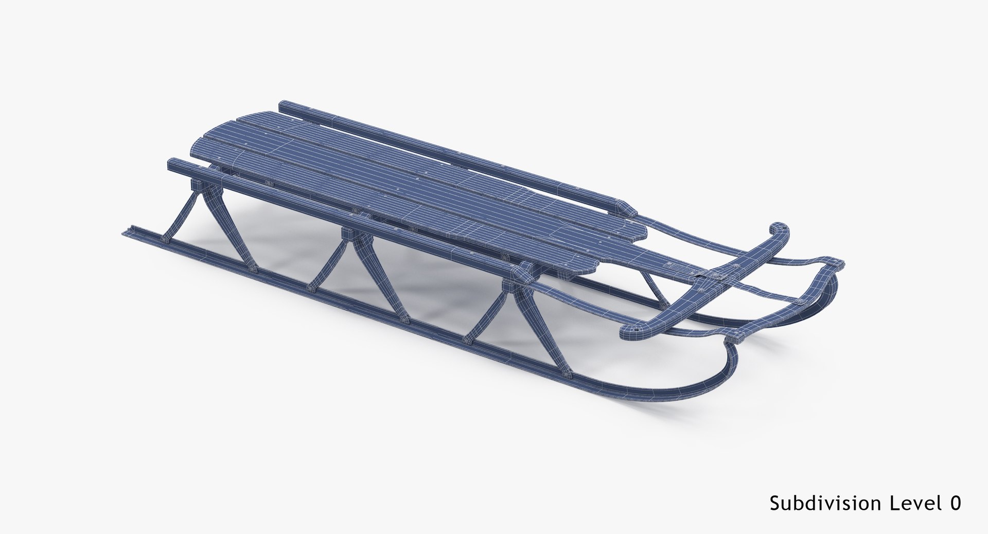 3d sled model