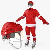 Hockey Gear Red