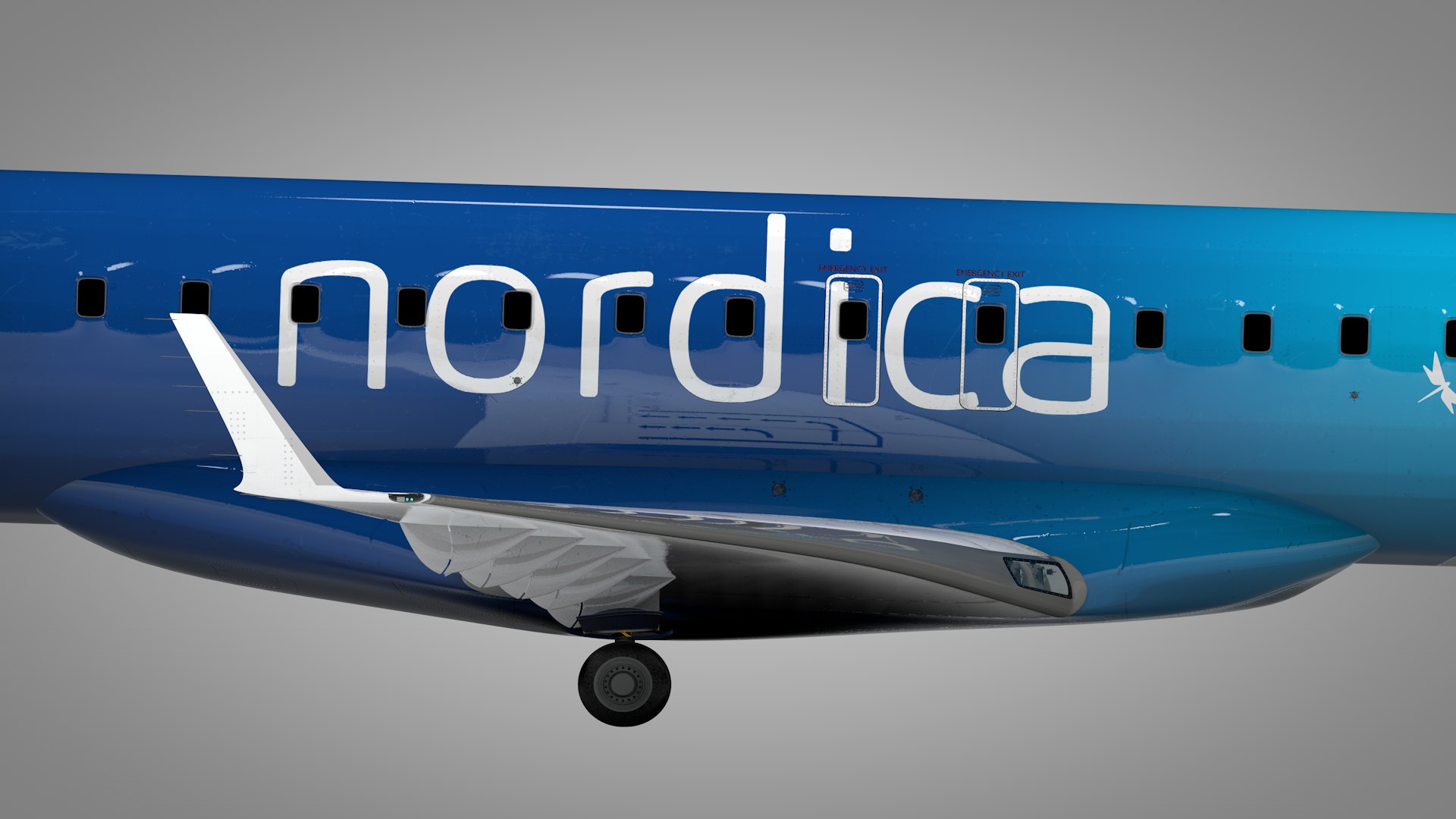3D Nordica CRJ-900 - TurboSquid 2210379
