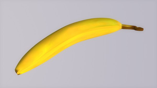 banana high-resolution easy 3d c4d