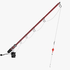 Fishing Rod and Hook