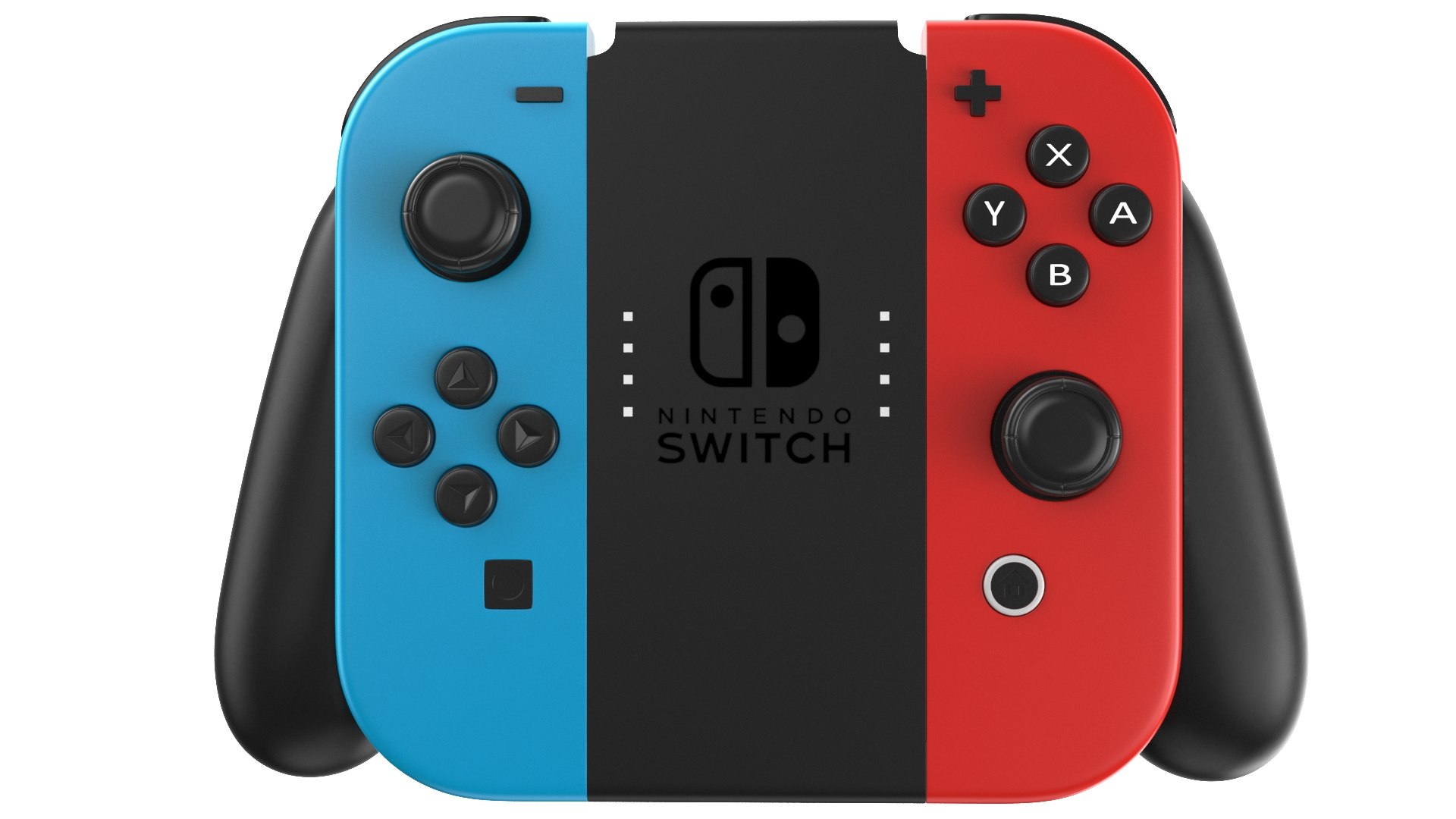 3D model Detailed Nintendo Switch With Controller - TurboSquid 2168475