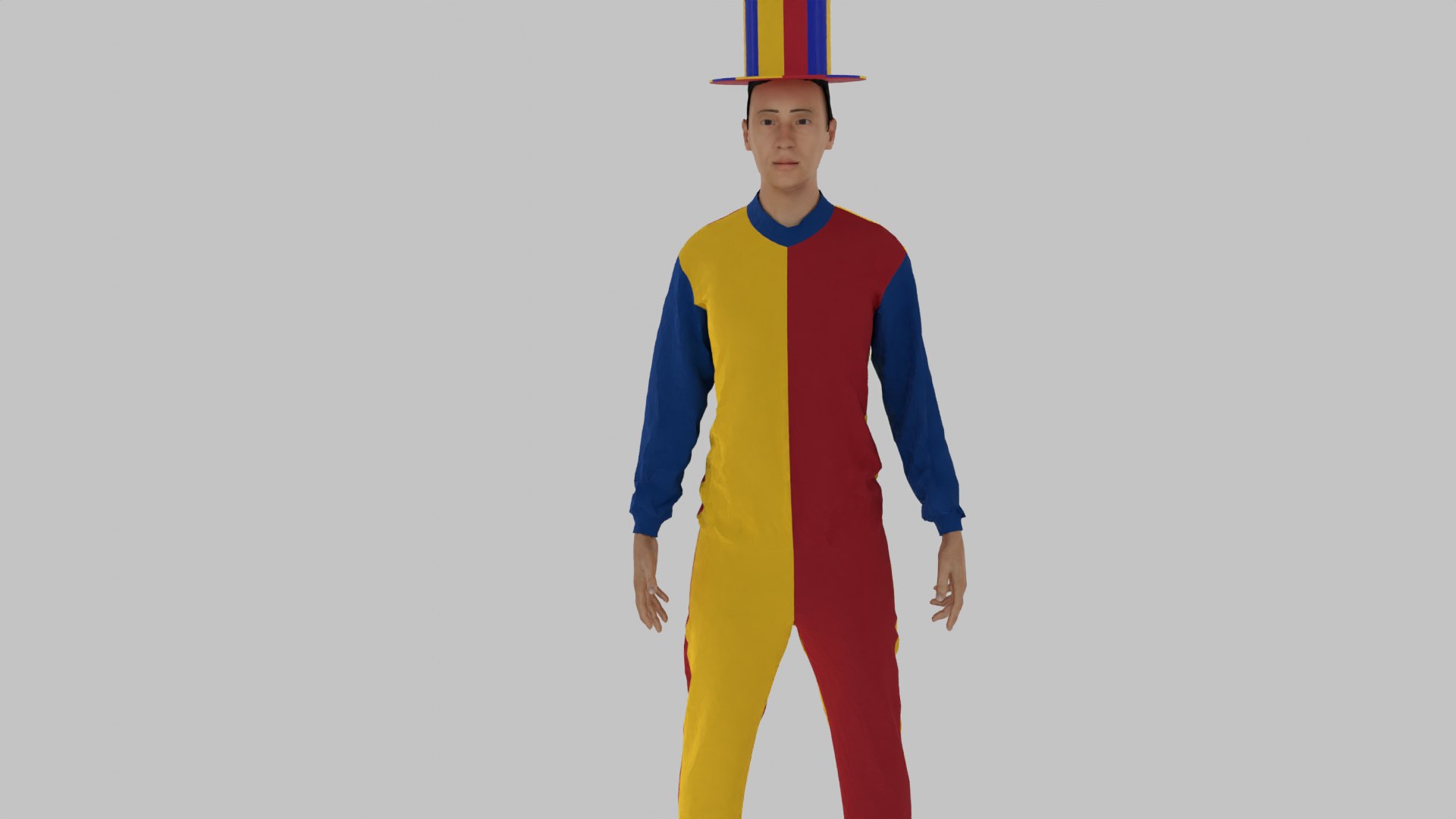 3D Clown model https://p.turbosquid.com/ts-thumb/Ef/P6TivI/Vv/r_d/png/1665537562/1920x1080/fit_q87/58666ca02c30180c450576dada57ed0f6b1a3004/r_d.jpg
