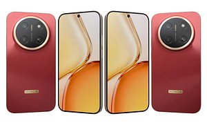 Honor X80 Pro Max Red model