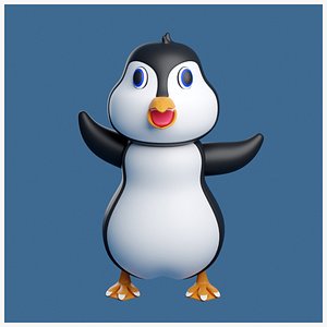 3D Penguin 3D Model model