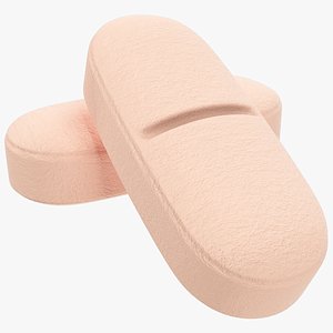 pill medicine drug 3D model