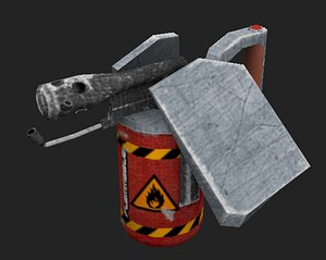 3d gas torch model