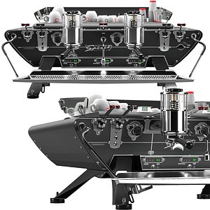 coffee machines kees van der 3D model