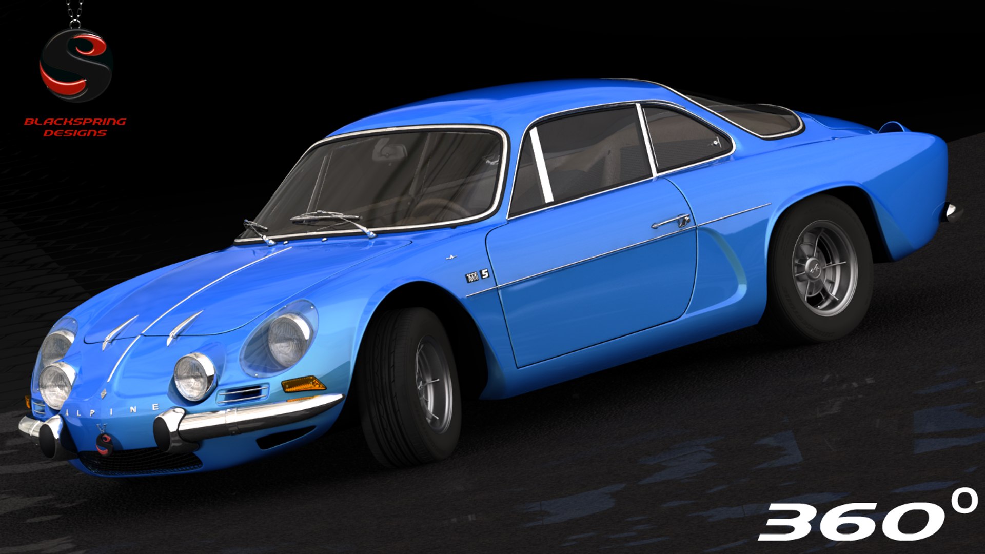 RENAULT ALPINE V6 GT Bleu NOREV 1:43 of reference V4785