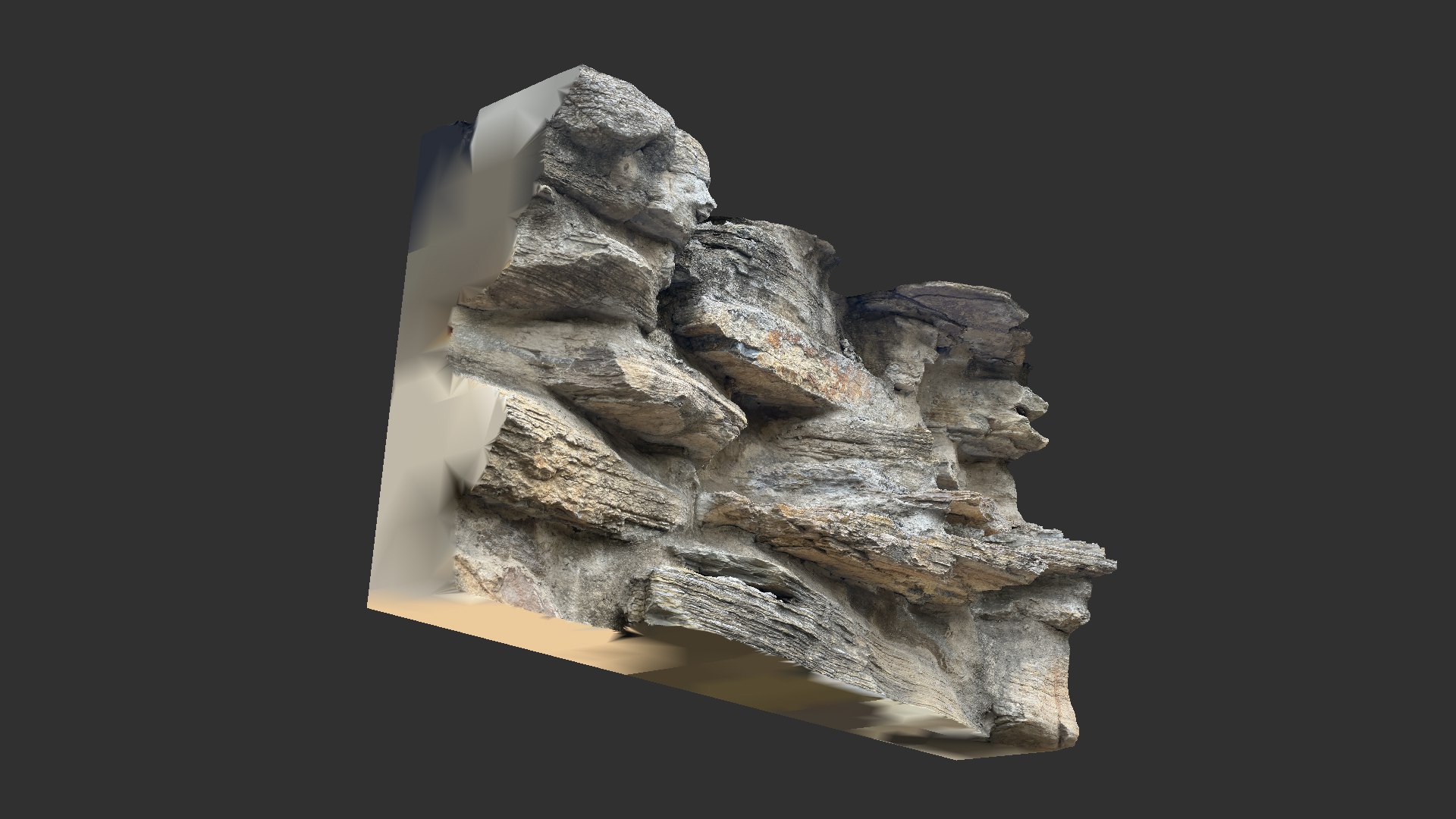 Rock Cliffs 3d Scan 3D Model - TurboSquid 2001761