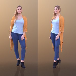 10302 Rocio - Casual Woman Standing 3D model