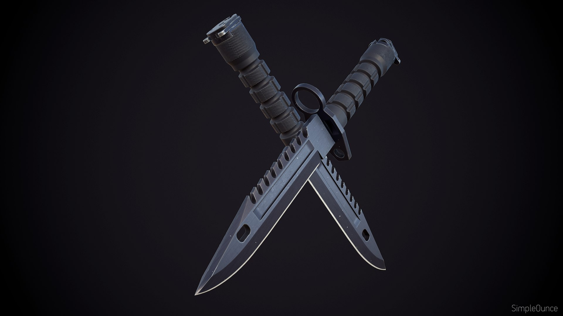 M9 Bayonet 3D - TurboSquid 1168644