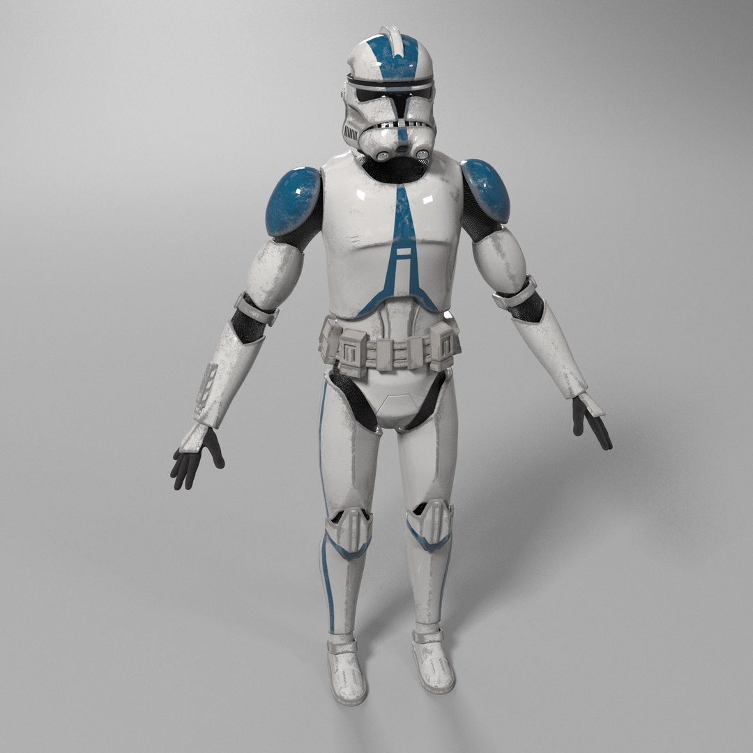 3D Clone Trooper Star Wars - TurboSquid 1432170