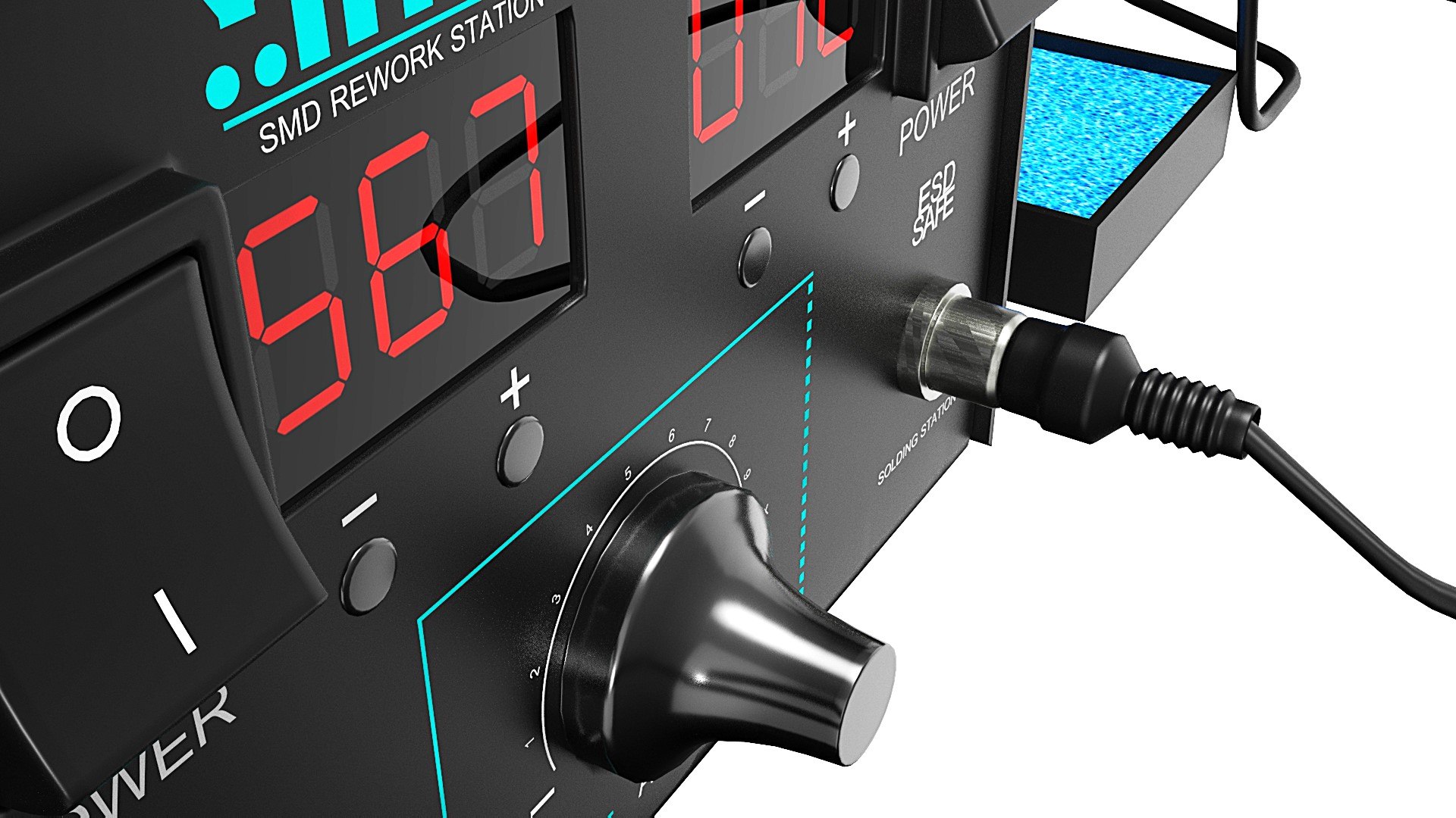 SMD Rework And Soldering Station 3D Model - TurboSquid 2352826
