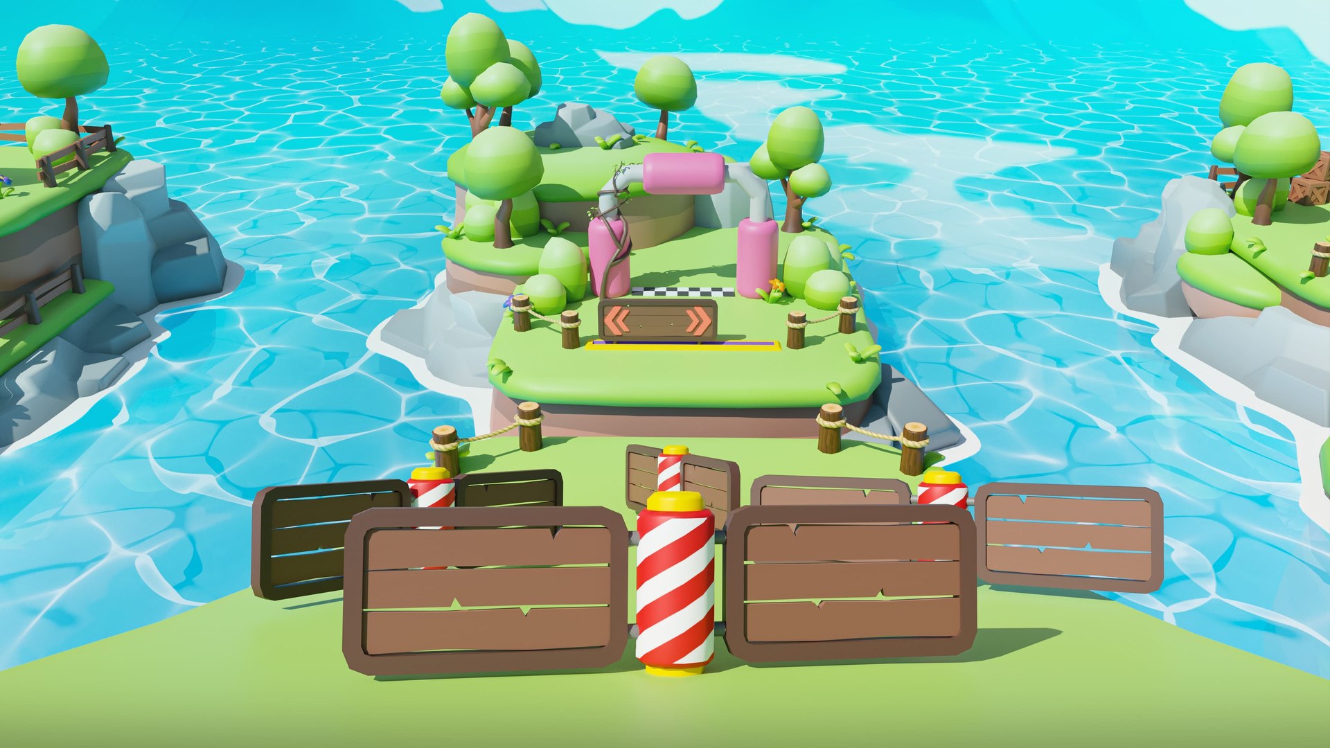 Platformer 1 3D model - TurboSquid 2143252