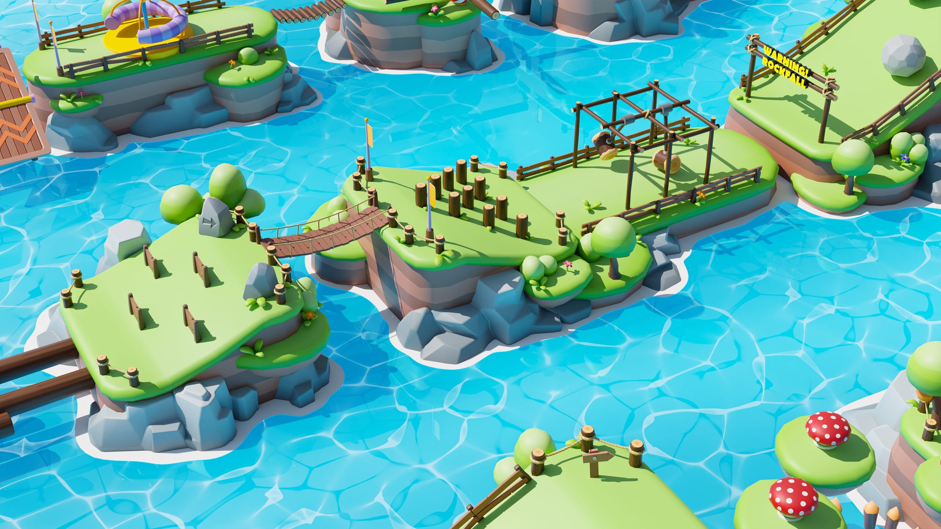 Platformer 1 3D model - TurboSquid 2143252