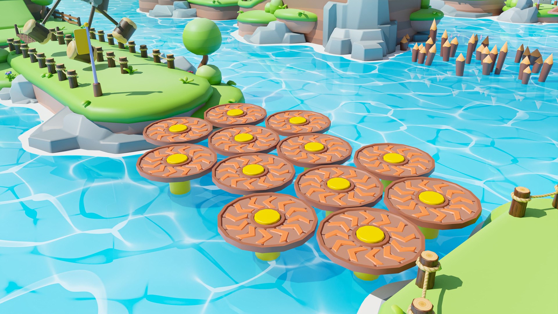 Platformer 1 3D model - TurboSquid 2143252