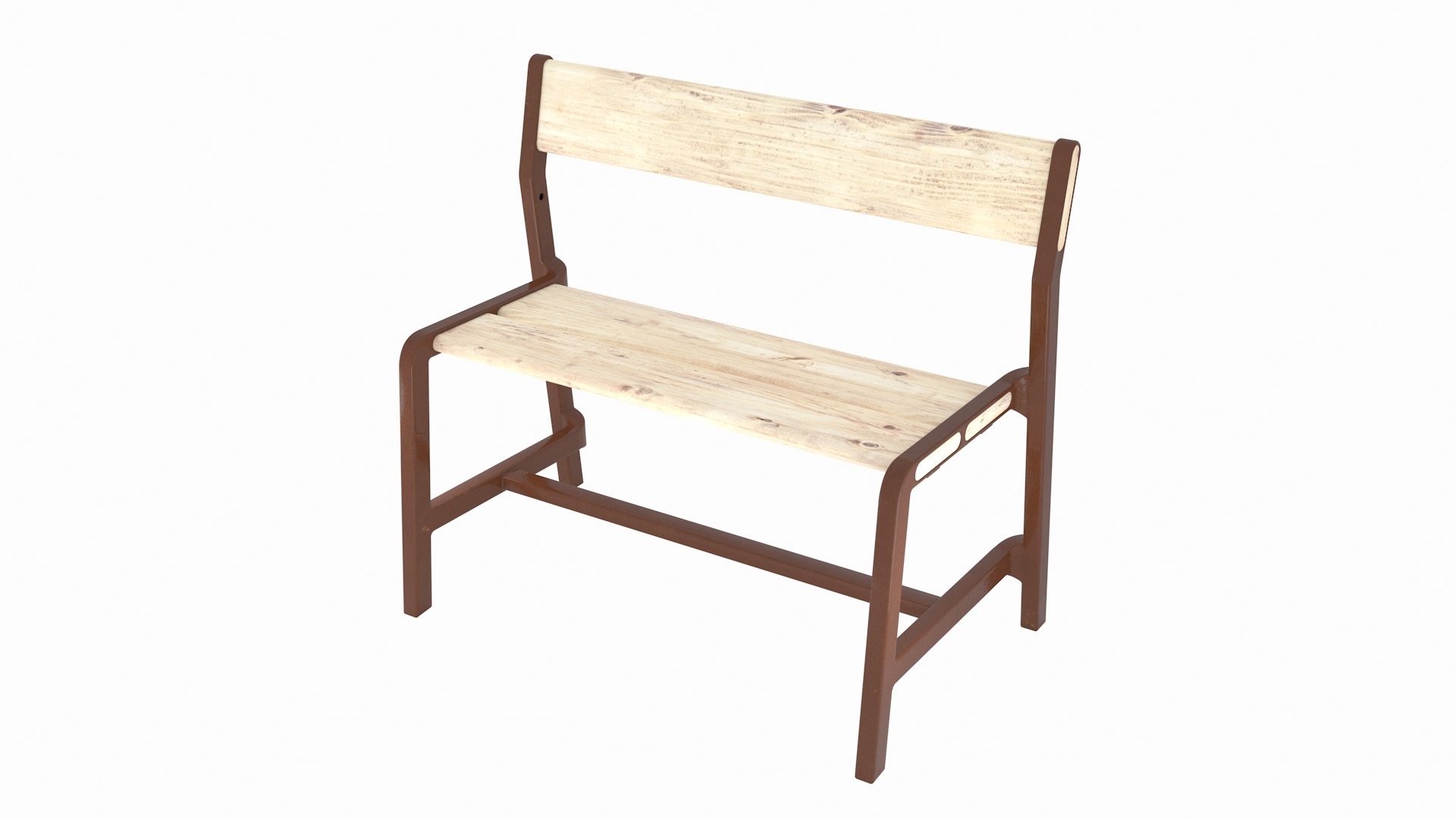 3D Model IKEA YPPERLIG Childrens Bench TurboSquid 1827097