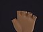 Brown Fingerless Glove