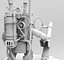 3d steampunk robot model