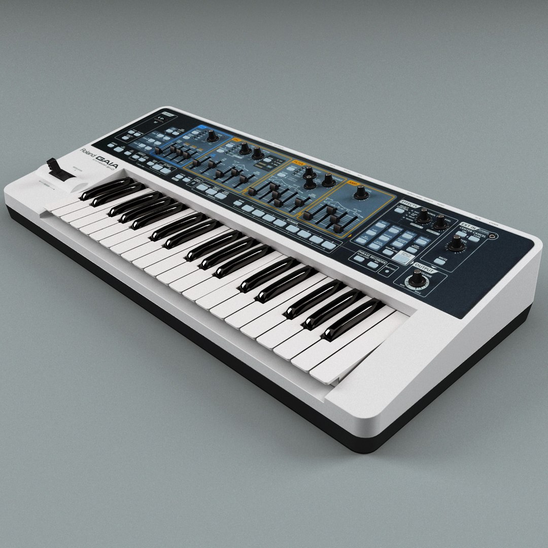 3d Synth Roland Sh01