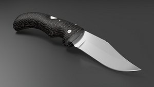 3D Clip Knife model