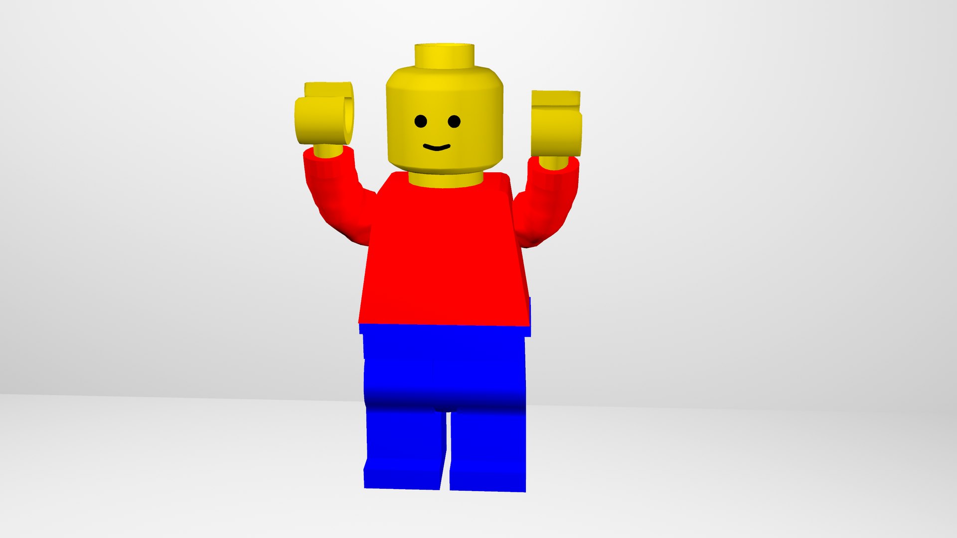 3d Lego Man