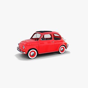 1968 fiat 500l luxe 3d model