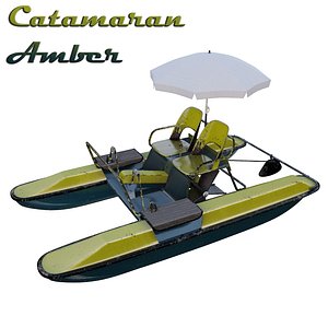 catamaran water bicycle yantar model