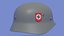 Capacete alemão Stahlhelme M35 da 2ª Guerra Mundial