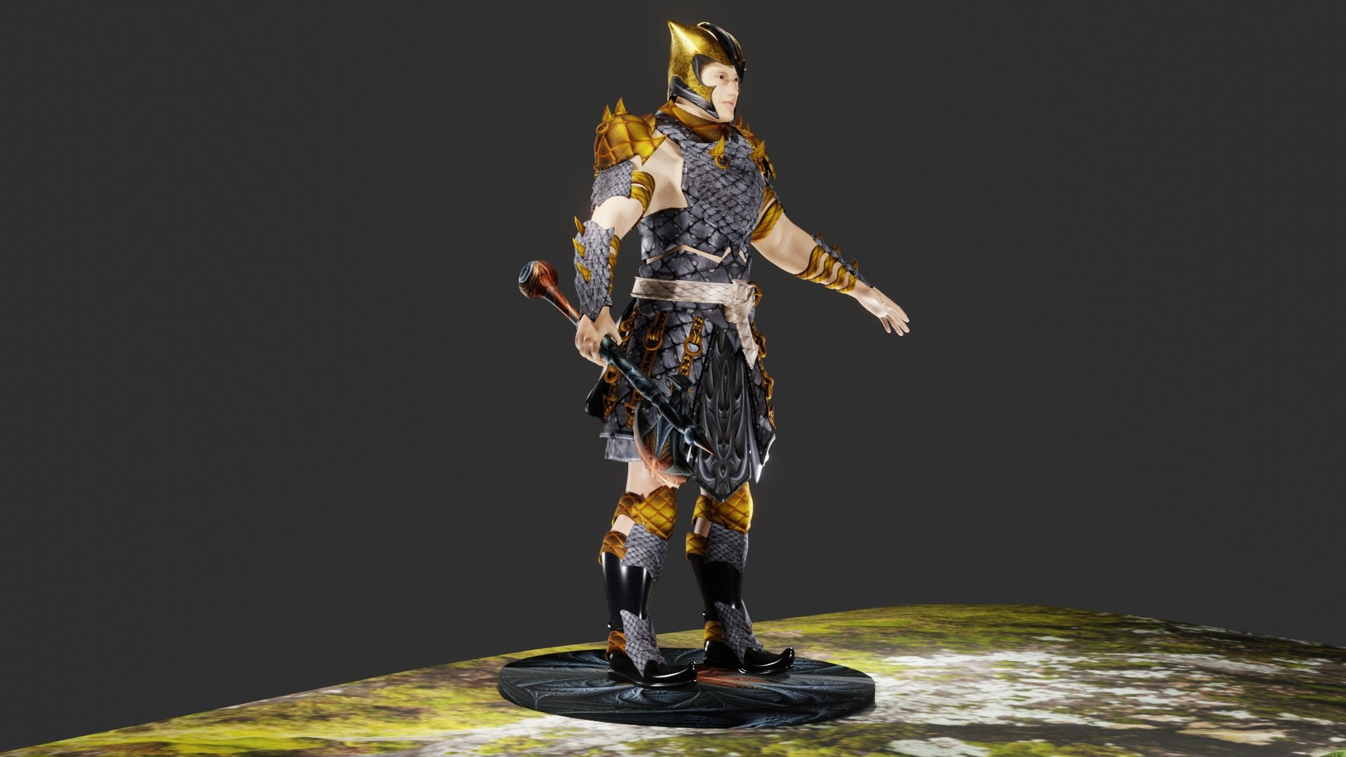 3D Gaming Character Model - TurboSquid 1694391