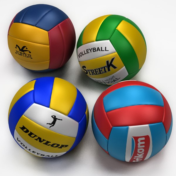 volley ball 3d max
