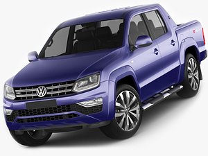 amarok volkswagen 2017 3d obj