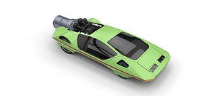 Jet concept car