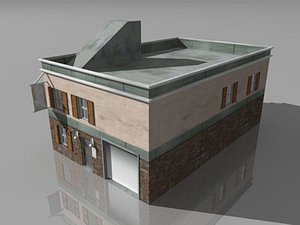 security building 3d model