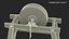 Antique Grinding Wheel Stand Old