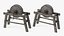 Antique Grinding Wheel Stand Old