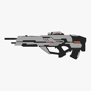 SCI-FI GUN 3D model
