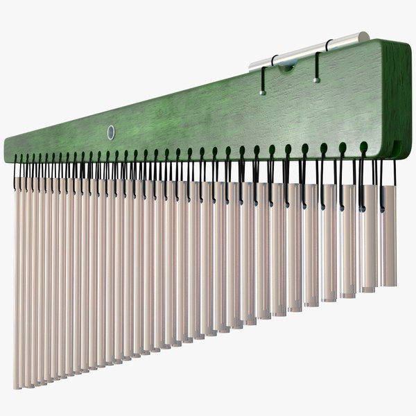 Chimes percussion instrument model TurboSquid 1657680