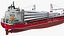 Cargo Ship Charlie with Wind Turbine 3D model