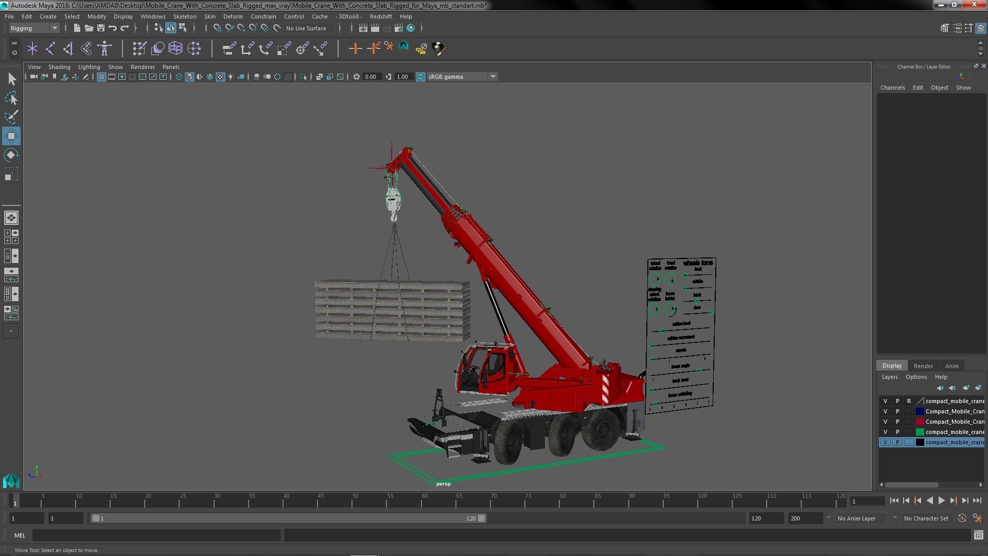 Mobile Crane With Concrete Slab Rigged for Maya 3D model https://p.turbosquid.com/ts-thumb/Eg/W3Fdi9/yO/mobilecranewithconcreteslabriggedformaya3dmodel047/jpg/1676442535/1920x1080/fit_q87/7179d779a145e38548dc66c2b05919eeac5980ab/mobilecranewithconcreteslabriggedformaya3dmodel047.jpg