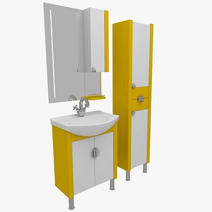 bathroom furniture 3d max