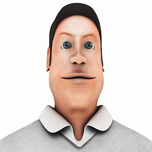 man cartoon model