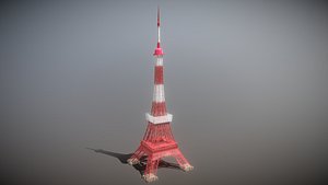 Tokyo Tower model