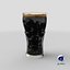 Glass of Coca Cola with Ice Cubes