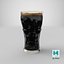 Glass of Coca Cola with Ice Cubes