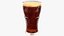 Glass of Coca Cola with Ice Cubes