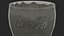 Glass of Coca Cola with Ice Cubes