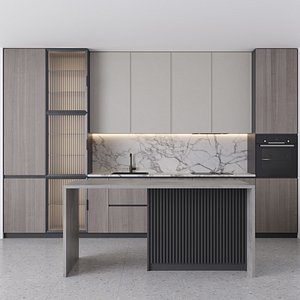 kitchen grohe italon 3D model